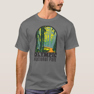 オリンピック国立公園ワシントンホレインフォレスト Tシャツ