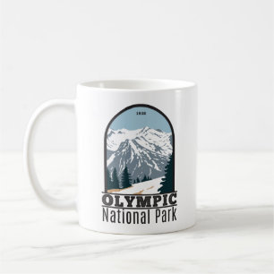オリンピック国立公園ワシントンヴィンテージ コーヒーマグカップ