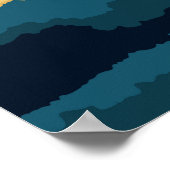 オリンピック国立公園ヴィンテージ旅行ポスター ポスター (角)