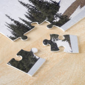 オリンピック国立公園冬の風景 ジグソーパズル (側面)