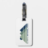 オリンピック国立公園山陽 ラゲッジタグ (裏面縦)