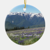 オリンピック国立公園景観写真 セラミックオーナメント (正面)
