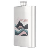 オリンピック国立公園色付きヒルズ フラスク (左)