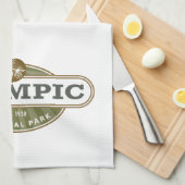 オリンピック国立公園 キッチンタオル (四つ折り)