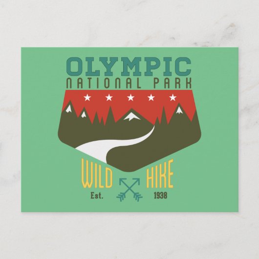 オリンピック国立公園 ポストカード (正面)