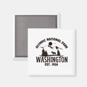 オリンピック国立公園 マグネット (正面/裏面)