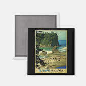 オリンピック国立公園 マグネット (正面/裏面)