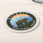 オリンピック国立公園 ラウンドペーパーコースター (アングル)