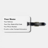 オリンピック国立公園 ラゲッジタグ (裏面横)