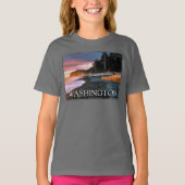 オリンピック国立公園 | ワシントン州 Tシャツ (正面)