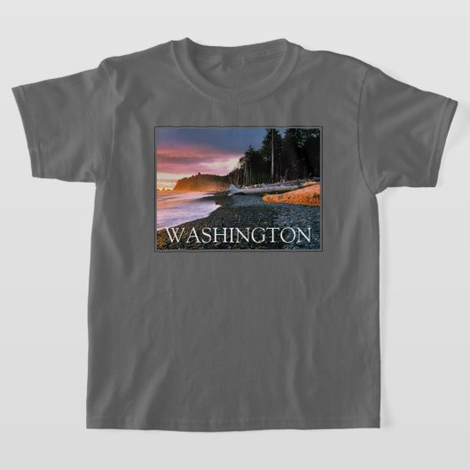 オリンピック国立公園 | ワシントン州 Tシャツ (レイダウン)