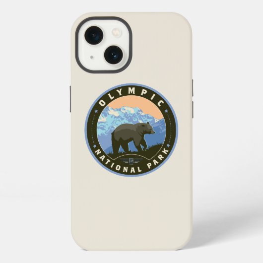 オリンピック国立公園 iPhoneケース (裏面)