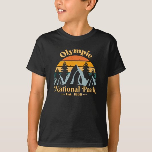 オリンピック国立公園 Tシャツ (正面)