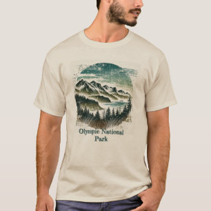 オリンピック国立公園 Tシャツ