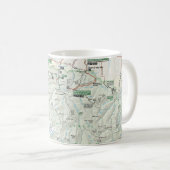 オリンピック地図のマグ コーヒーマグカップ (正面右)