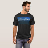 オリンピック山脈の風景ロング Tシャツ (正面フル)