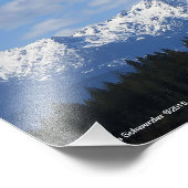 オリンピック山脈 フォトプリント            (角)