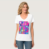 オリンピック スキー Tシャツ (正面フル)