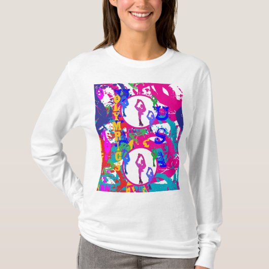 オリンピック スケート Tシャツ (正面)