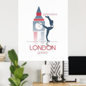 オリンピック：体操 ポスター (ホームオフィス)