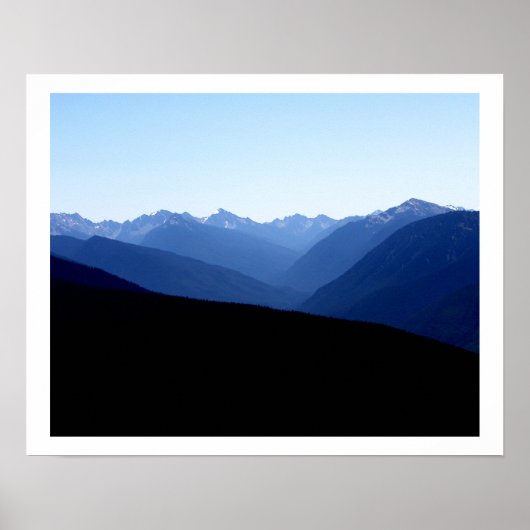 オリンピックNATL PARK-Washington-Blue Mts ポスター (正面)