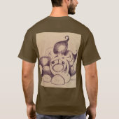 オリンTシャツ Tシャツ (裏面)