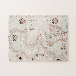 オリヴァ海のポ地中海のートラン地図 ジグソーパズル