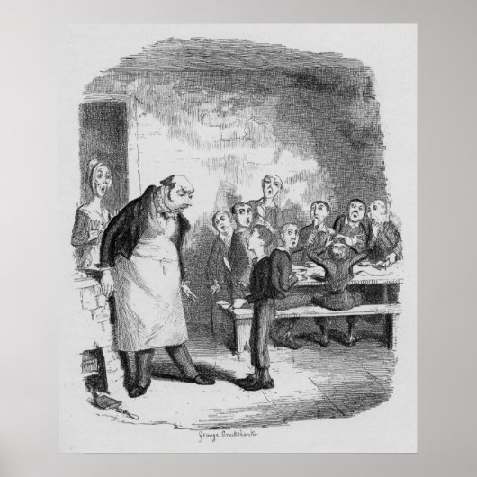 オリヴァ頼ーは更に欲しい ポスター (正面)