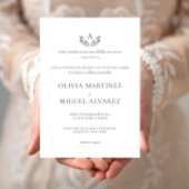 オリヴィアインビタシオンデボダクリスティアナ結婚ズ 招待状