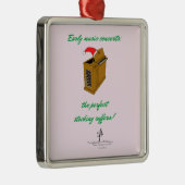 オリヴィアオルガンクリスマスストッキングプレミアムSq. メタルオーナメント (右)