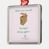 オリヴィアオルガンクリスマスストッキングプレミアムSq. メタルオーナメント (左)