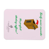 オリヴィアオルガンクリスマスストッキング マグネット (横)