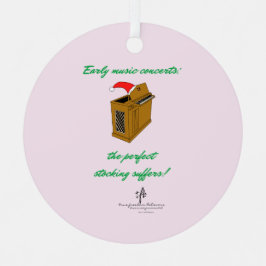 オリヴィアオルガンクリスマスストッキング メタルオーナメント