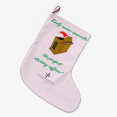 オリヴィアオルガンクリスマスストッキング ラージクリスマスストッキング (正面 (吊り時))