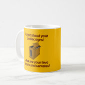 オリヴィアオルガンマンゴー コーヒーマグカップ (正面左)