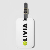 オリヴィアテニス ラゲッジタグ (正面縦)