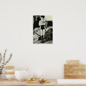 オリヴィアデハビランド ポスター (キッチン)