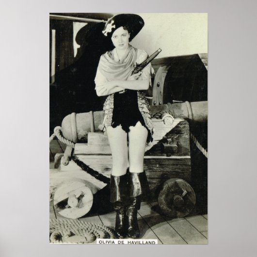 オリヴィアデハビランド ポスター (正面)