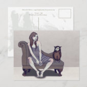 オリーはがき ポストカード (正面/裏面)