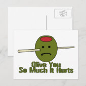 オリーブあんた痛いよ ポストカード (正面/裏面)