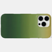 オリーブからグリーンへのグラデーション Case-Mate iPhoneケース (裏面 (横))