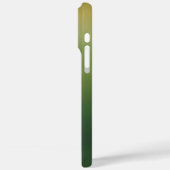 オリーブからグリーンへのグラデーション Case-Mate iPhoneケース (裏面 / 左)