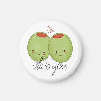 オリーブかわいい磁石 マグネット