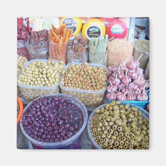 オリーブがある マグネット (正面)