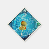 オリーブが一つ、オリーブが二つ? スタンダードカクテルナプキン (角)