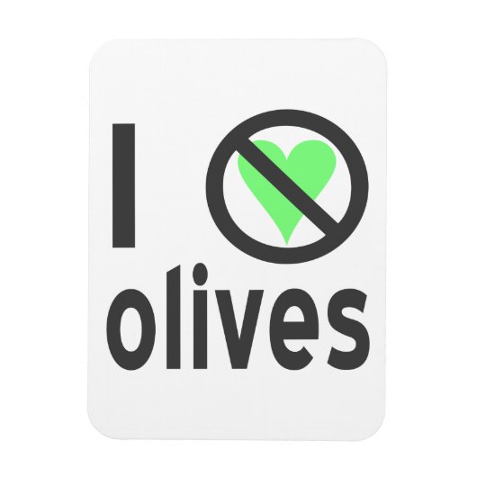 オリーブが嫌い 愛はない マグネット (縦)