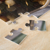 オリーブで作った詰まったタパス ジグソーパズル (側面)