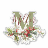 オリーブと実のオーダーメイド シール (正面)