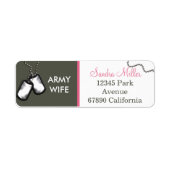 オリーブと白 ラベル (正面)