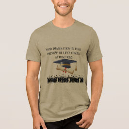 オリーブのエインシュタイン卒業の格言 トライブレンドTシャツ